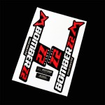 Mountain Bicycle Fork Decal Stickers for Marzocchi  bomber z2